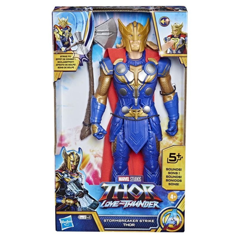 Boneco Hasbro Brinquedo Thor Love And Thunder Marvel Valquiria F5103 -  Boneco Thor - Magazine Luiza