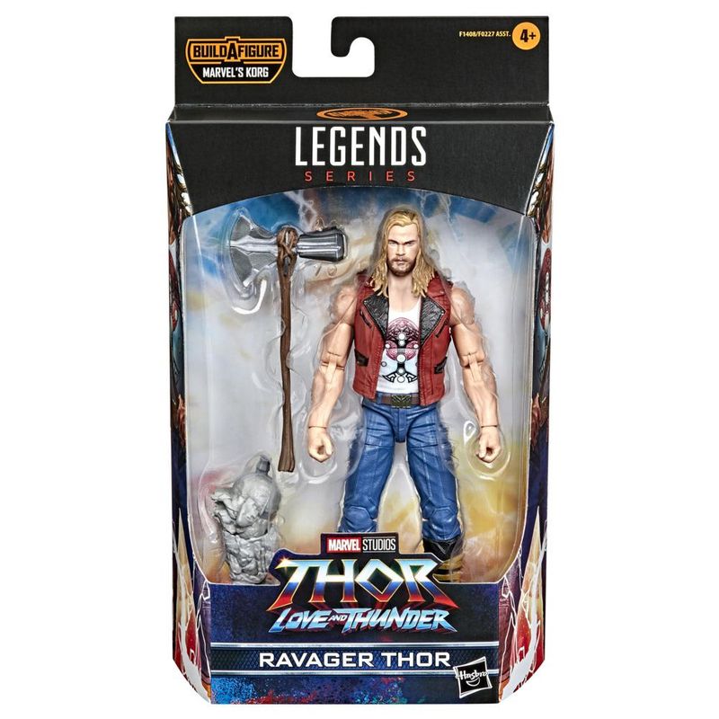 Boneco-Articulado-com-Acessorios---Marvel-Legends---Love-and-Thunder---Ravager-Thor---15cm---Hasbro-1