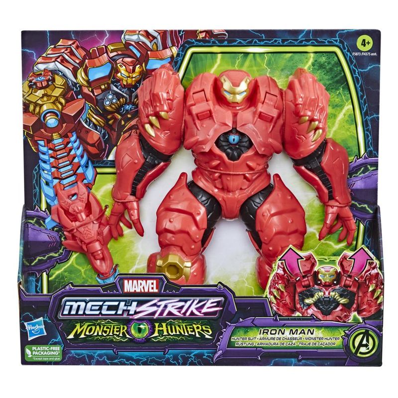 Boneco-Articulado---Disney---Marvel---Monster-Hunters---Homem-de-Ferro---Hasbro-1