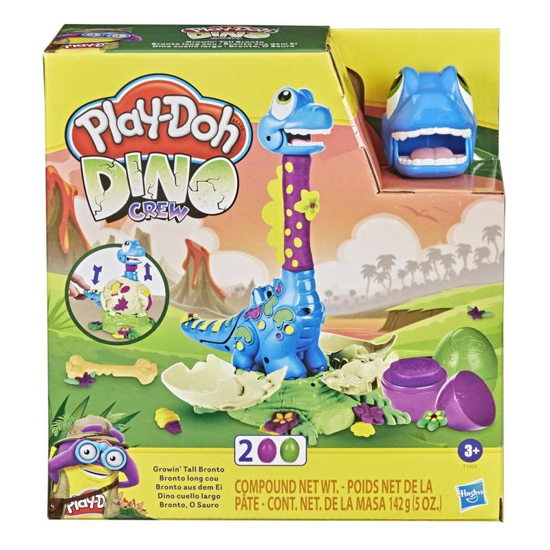 Conjunto-Massa-de-Modelar---Play-Doh---Bronto-Pescocao---Dino-Crew---70g---Hasbro-2