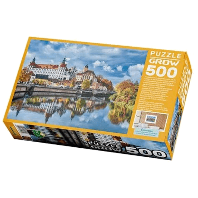 Quebra-cabeça - 500 peças - Rio Danúbio