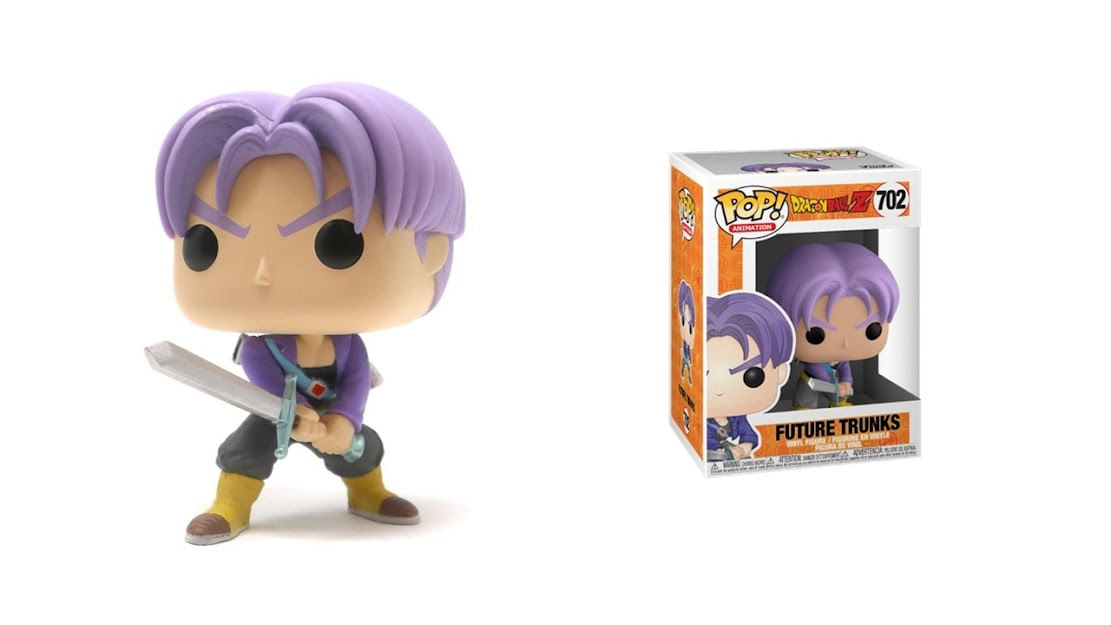 TRU 2 FLO✴︎Mega Rare✴︎Bomb GFUNK!! Boneco Funko Pop! Animation Dragon Ball Z Future Trunks #702 - Ri