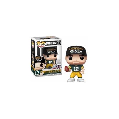 Funko Pop NFL Packers 43 Aaron Rodgers Champions