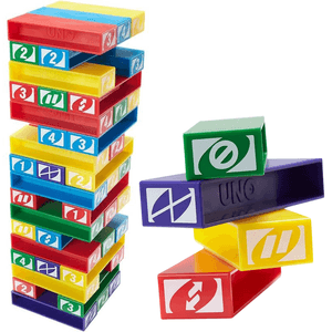 Jogo Uno Stacko Torre De Empilhar Mattel - Ri Happy