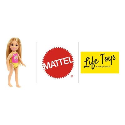 Combo de 4 Bonecas Chelsea Praia - Mattel - Ri Happy