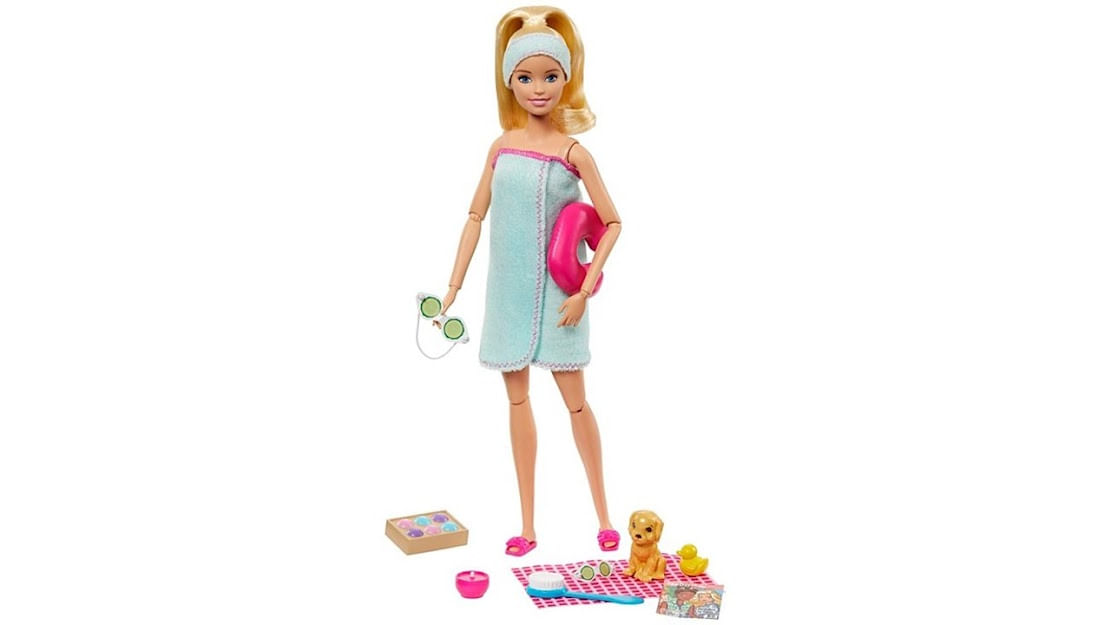 Boneca Barbie Malibu Cabeleireira Magica Com Pet Loira - Ri Happy