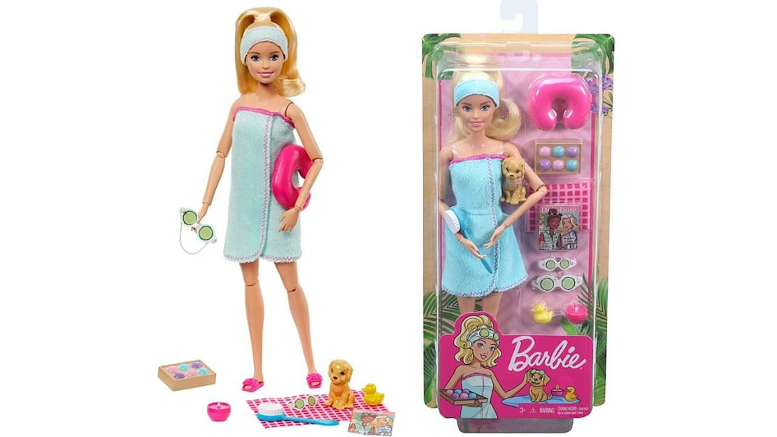 Boneca Barbie Malibu Cabeleireira Magica Com Pet Loira - Ri Happy