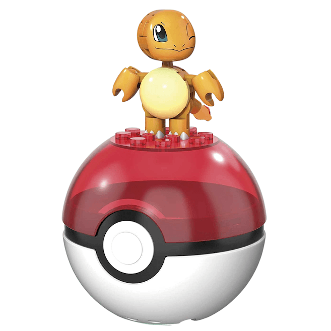 Blocos de Montar - Mega Construx - Pokémon - Pokebola com Charmander -  Mattel - Ri Happy Brinquedos