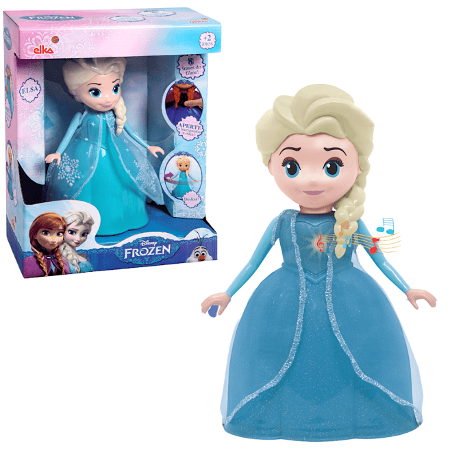 Elsa Frozen Boneca Musical Elka - Ri Happy