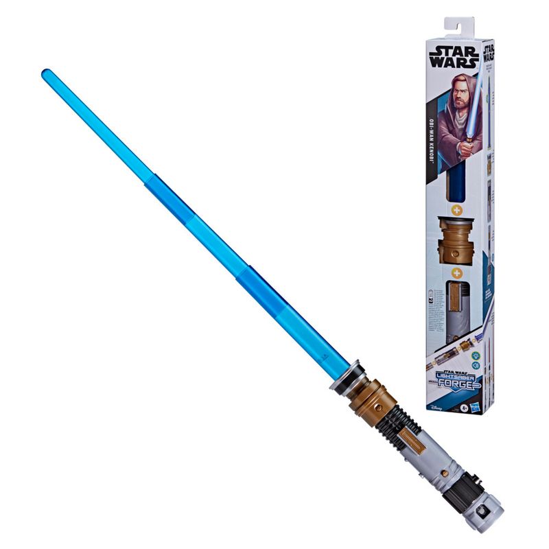 Sabre-de-Luz-Eletronico---Star-Wars---Obi-Wan-Kenobi---Lightsaber-Forge---Azul---Hasbro-1