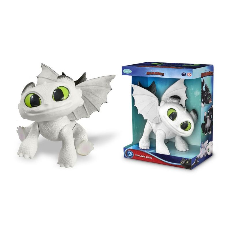 Figura-de-Acao---DreamWorks---Como-Treinar-o-Seu-Dragao---Dawn---Branco---22-cm---Pupee-2