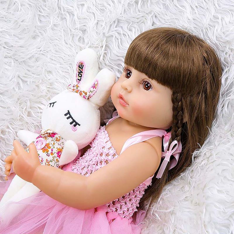 Boneca Bebê Reborn - Laura Doll - Anabel - Shiny Toys - PBKIDS Mobile