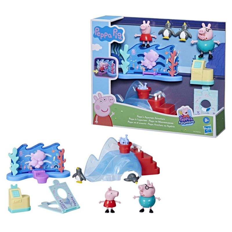 Playset-e-Mini-Figura---Peppa-Pig---Aventura-no-Aquario-da-Peppa---Hasbro-2