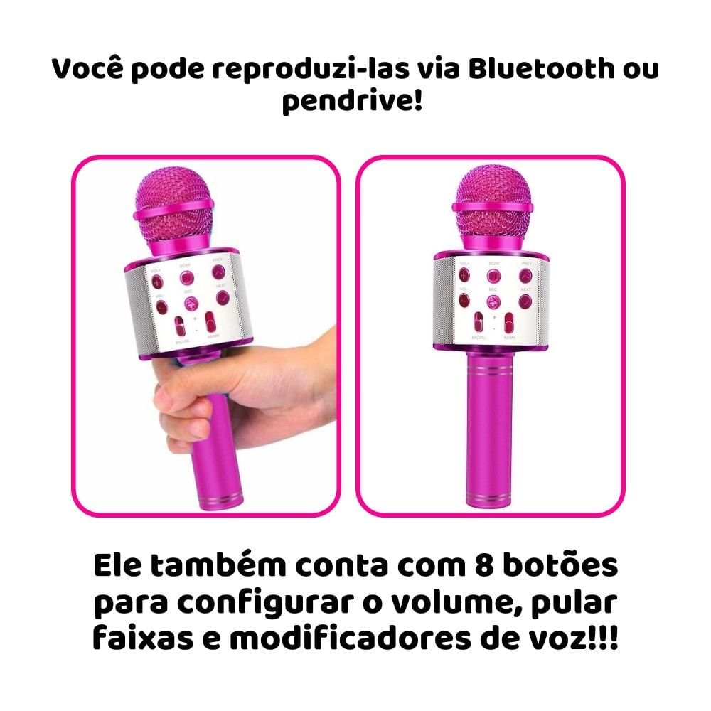 Karaoke Musical Show Infantil - Toyng - Brinquedos é na Bmtoys