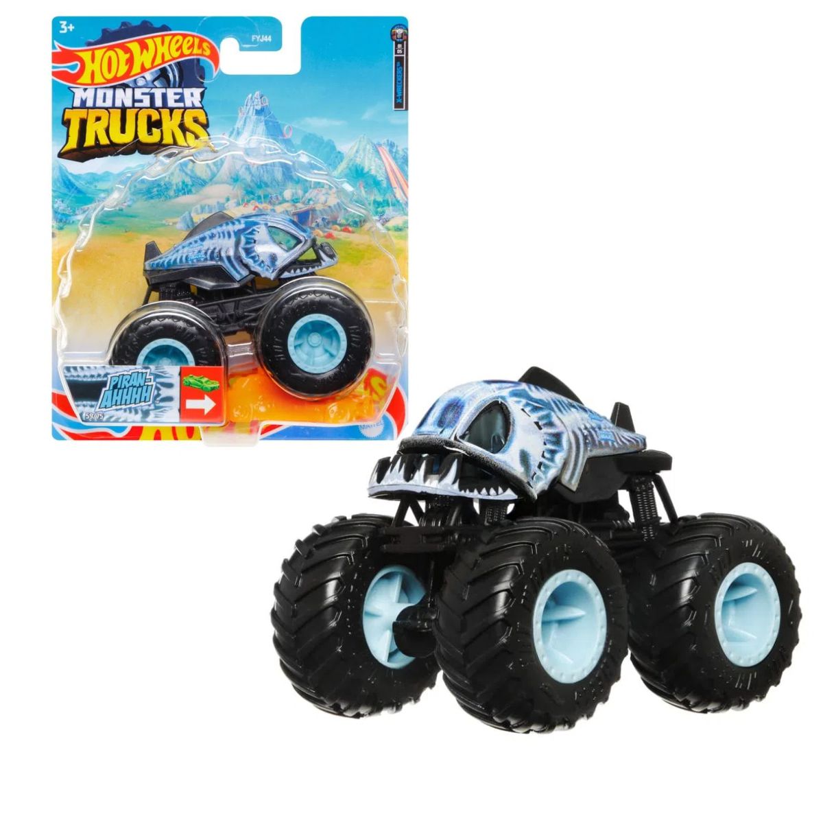 Carrinhos Hot Wheels Monster Trucks. Tri-To Crush-Me - Maringá