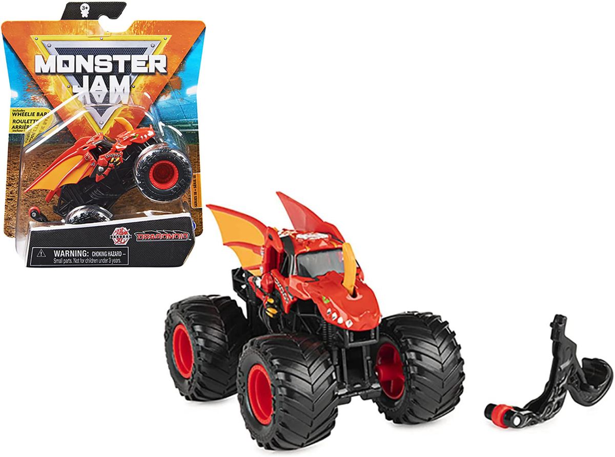 Monster Jam Veículo 1:64 Bakugan Dragonoid - Sunny 2752 - Ri Happy