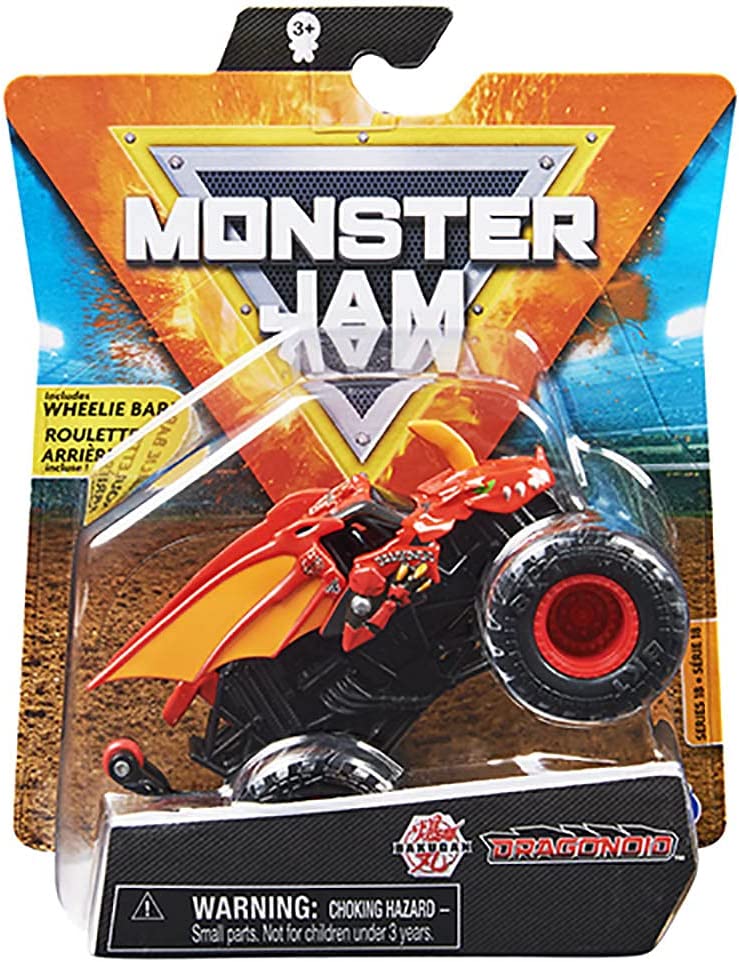 Monster Jam Veículo 1:64 Bakugan Dragonoid - Sunny 2752 - Ri
