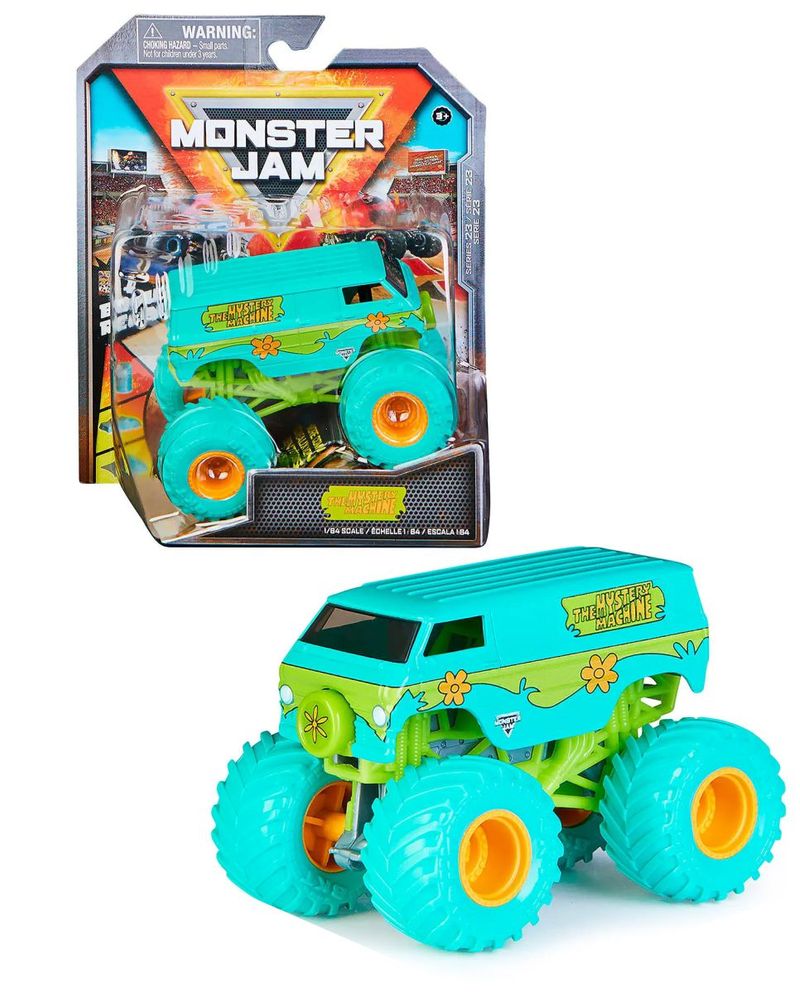 Monster Jam Veículo 1:64 Máquina de Mistério - Sunny 2869 - Ri Happy