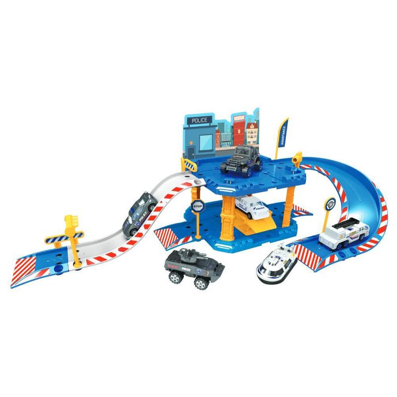 Playset-e-Acessorios---Garagem-da-Policia---FanFun-0