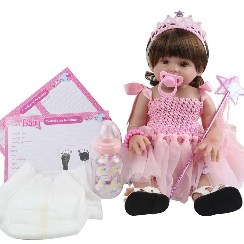Boneca-Articulada-E-Acessorios---Bebe-Reborn---Laura-Baby-Cathryn---Shiny-Toys-3