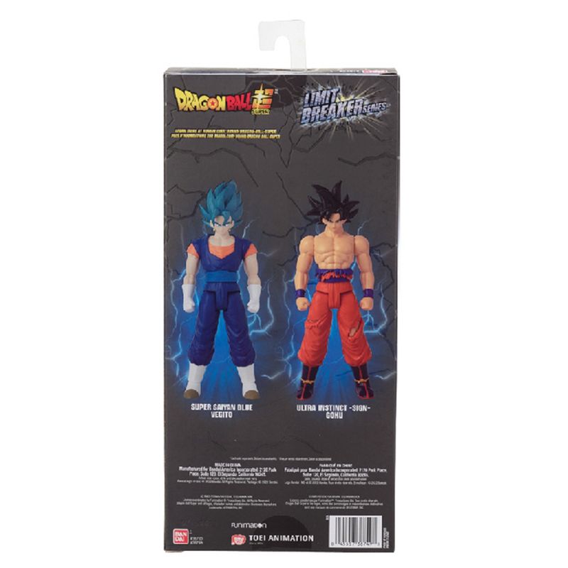 Dragon Ball Boneco Articulado Bandai Super Saiyan Blue Goku