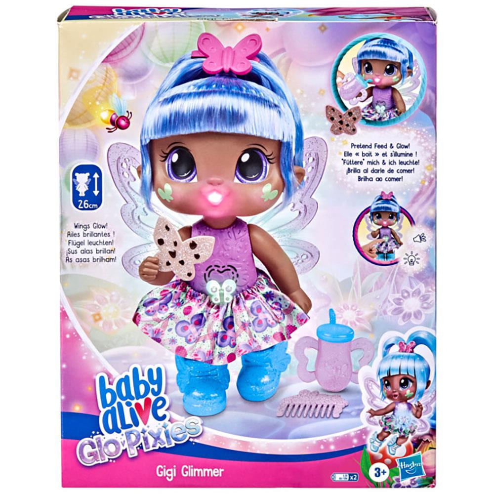 Boneca Baby Alive Glo Pixies Gigi Glimmer F2594 Hasbro Ri Happy