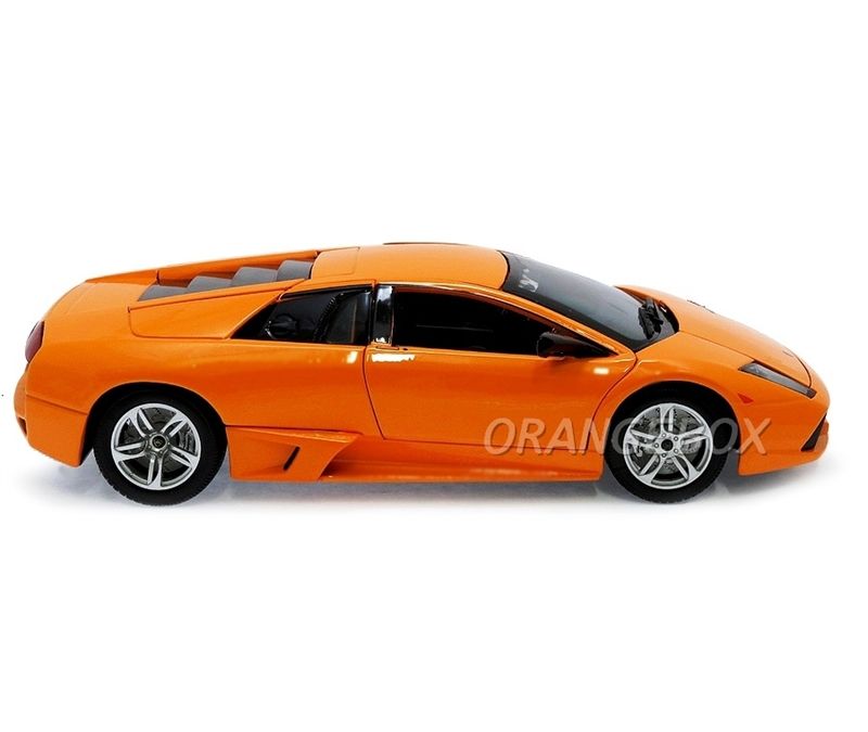 ミニカー Maisto Lamborghini Murcielago 1/18 Lamborghini Murciélago LP640 2007 Maisto 1:18 Laranja - Ri Happy