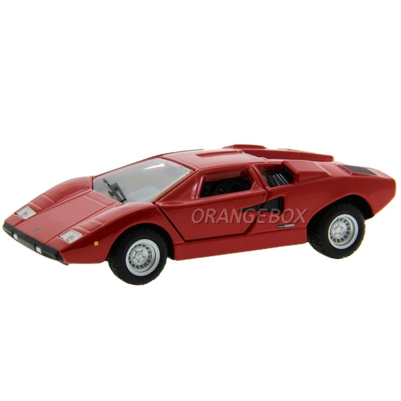 Lamborghini Countach LP-400 Maisto 1:40 Vermelho - Ri Happy