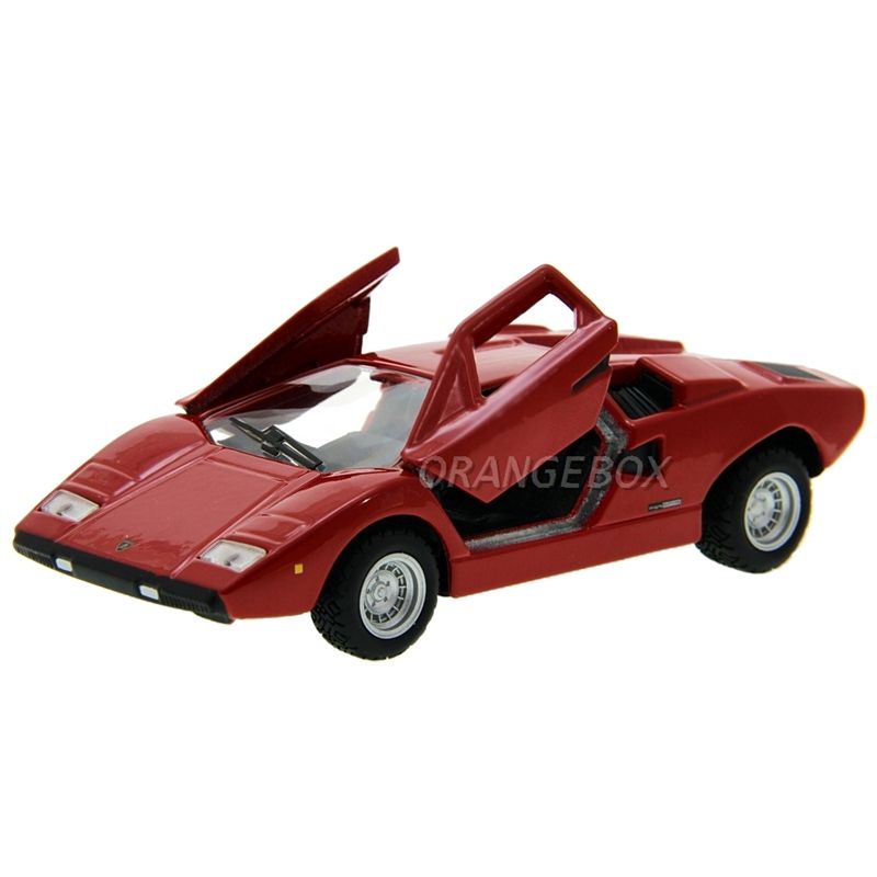 Lamborghini Countach LP-400 Maisto 1:40 Vermelho - Ri Happy