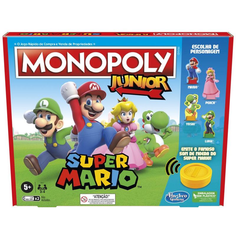 Jogo-de-Tabuleiro---Monopoly-Junior---Super-Mario---Efeitos-Sonoros-de-Videogame---Hasbro-0