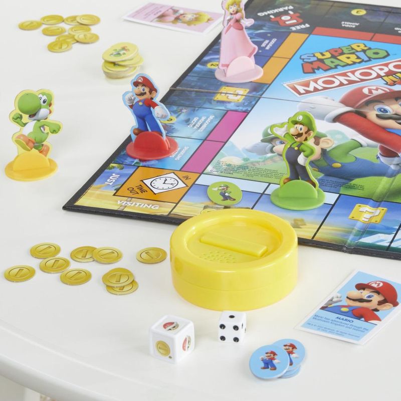 Jogo-de-Tabuleiro---Monopoly-Junior---Super-Mario---Efeitos-Sonoros-de-Videogame---Hasbro-10