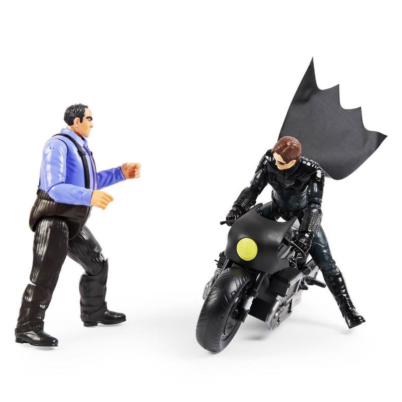 Mini-Figuras-e-Veiculo---DC-Comics---The-Batman---Batcycle-Wayne-Selina-Batman-e-Pinguim---Sunny-4
