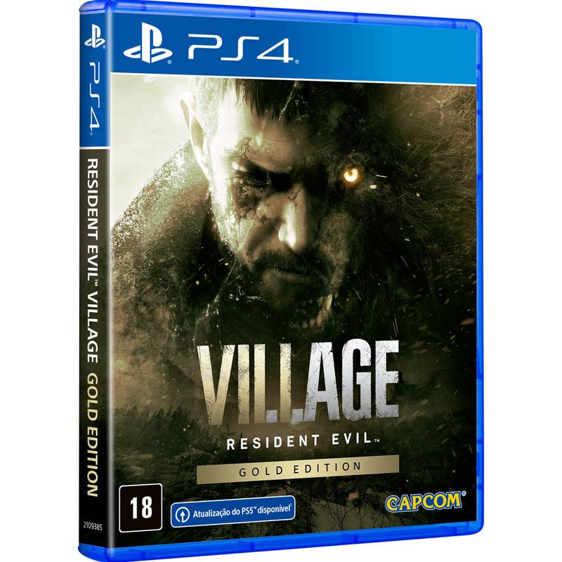 Jogo-PS4---Playstation---Resident-Evil-Village---Gold-Edition---Azul---Solutions-2-Go-1