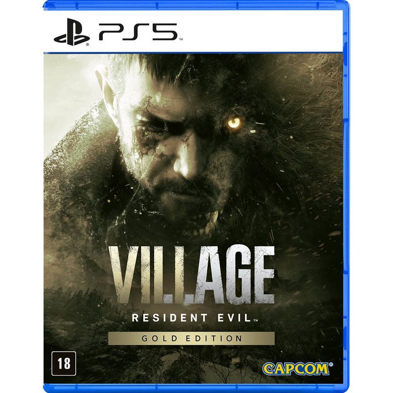 Jogo-PS5---Playstation---Resident-Evil-Village---Gold-Edition---Azul---Solutions-2-Go-0