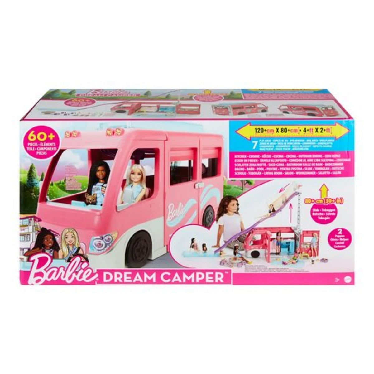 Barbie Mini Playset com Pets - Bumerang Brinquedos