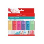 Conjunto-De-Marca-Texto-Textliner---Faber-Castell---Ponta-Pincel---06-Cores-0