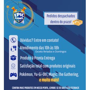 Lote Pokémon Épico - Epic Game - A loja de card game mais ÉPICA do Brasil!