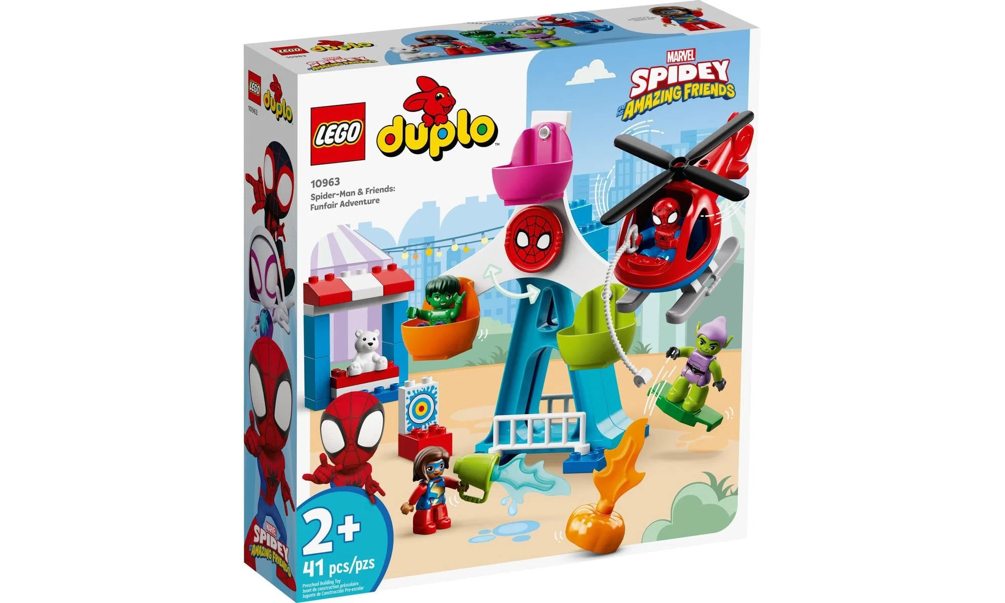 Lego Duplo Homem Aranha e Amigos Parque de Diversões 10963