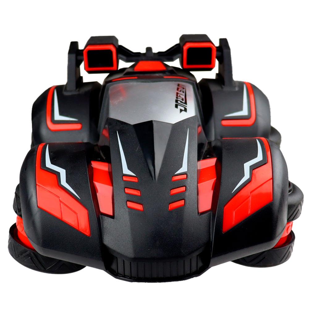 Carrinho de Controle Remoto Drift 360 Graus Manobras Radicais Iradas Luzes  Recarregável Vermelho +3 Anos - DM Toys - Ri Happy