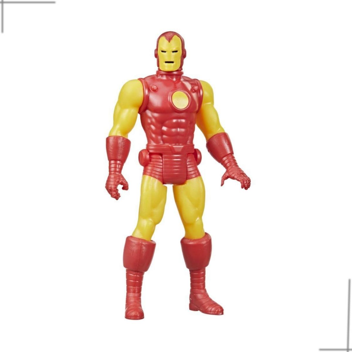 Marvel Legends Retro 375 Collection Iron Man Hasbro F2656 Ri Happy