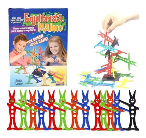 Jogo matemático educativo brinquedo robô equilibrista mini