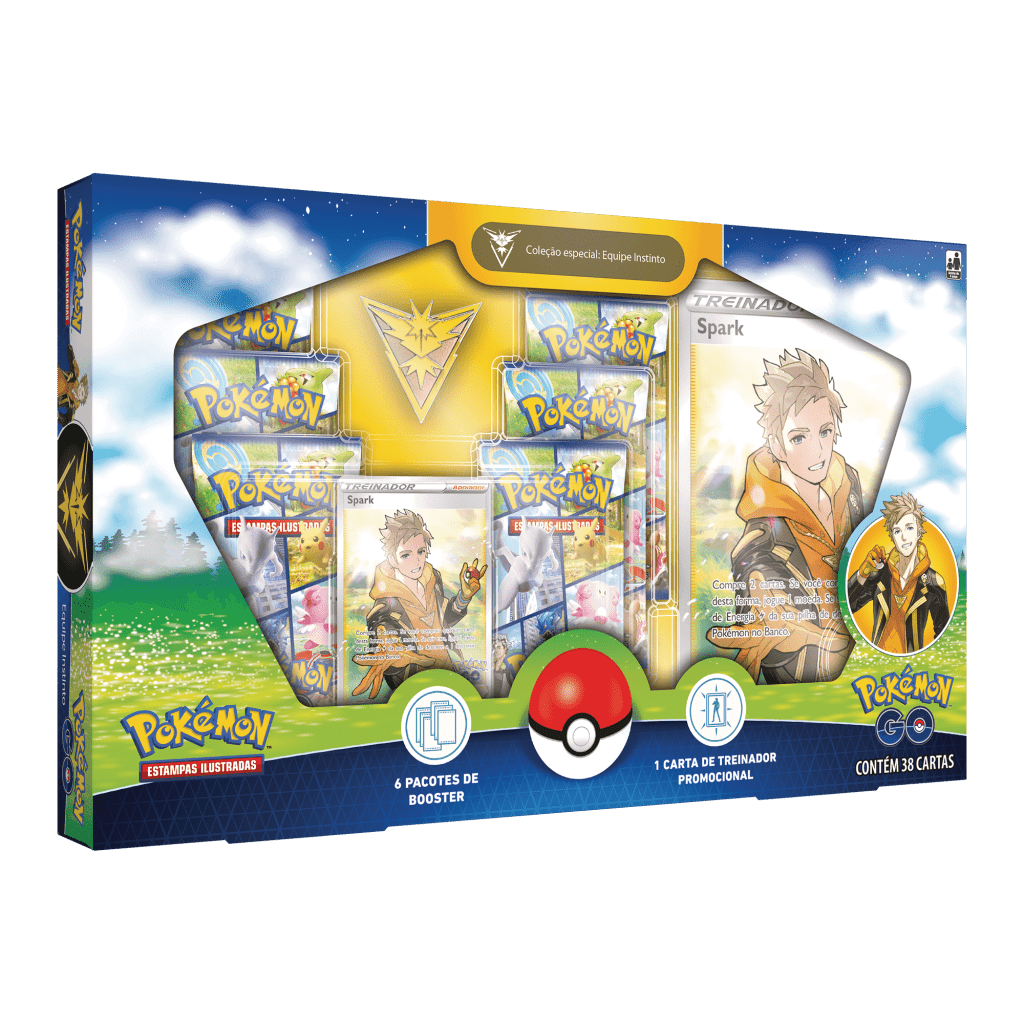 Pokemon Box - Coleção Especial - Equipe Instinto - Spark - Ri Happy