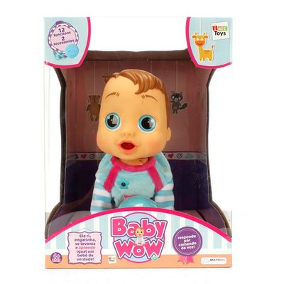 Boneca Bebê - Baby Wow Malu - Multikids - Ri Happy