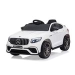 Mini-Veiculo-Eletrico-com-Controle---12V---Mercedes-GLC---Branca---Bandeirante-0