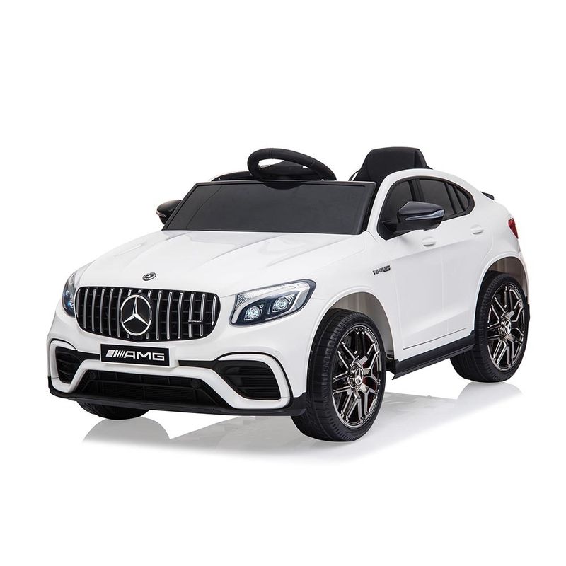 Mini-Veiculo-Eletrico-com-Controle---12V---Mercedes-GLC---Branca---Bandeirante-0