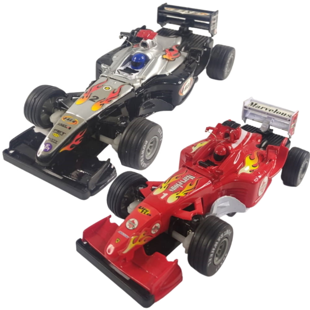 Carro Controle Remoto Sem Fio Carrinho F1 Brinquedo Infantil