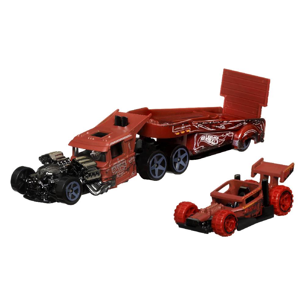 Caminhão de Brinquedo Hot Wheels Roda Livre Fun - Azul+Vermelho