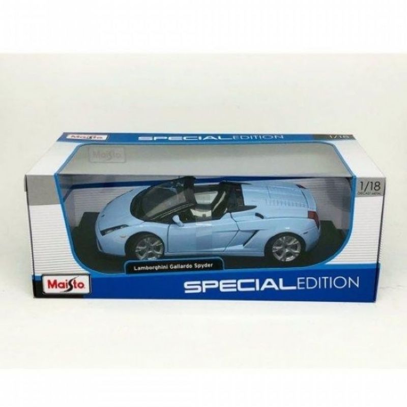Miniatura Carro - Lamborghini Gallardo Spyder - 1/18 - Speci - Ri