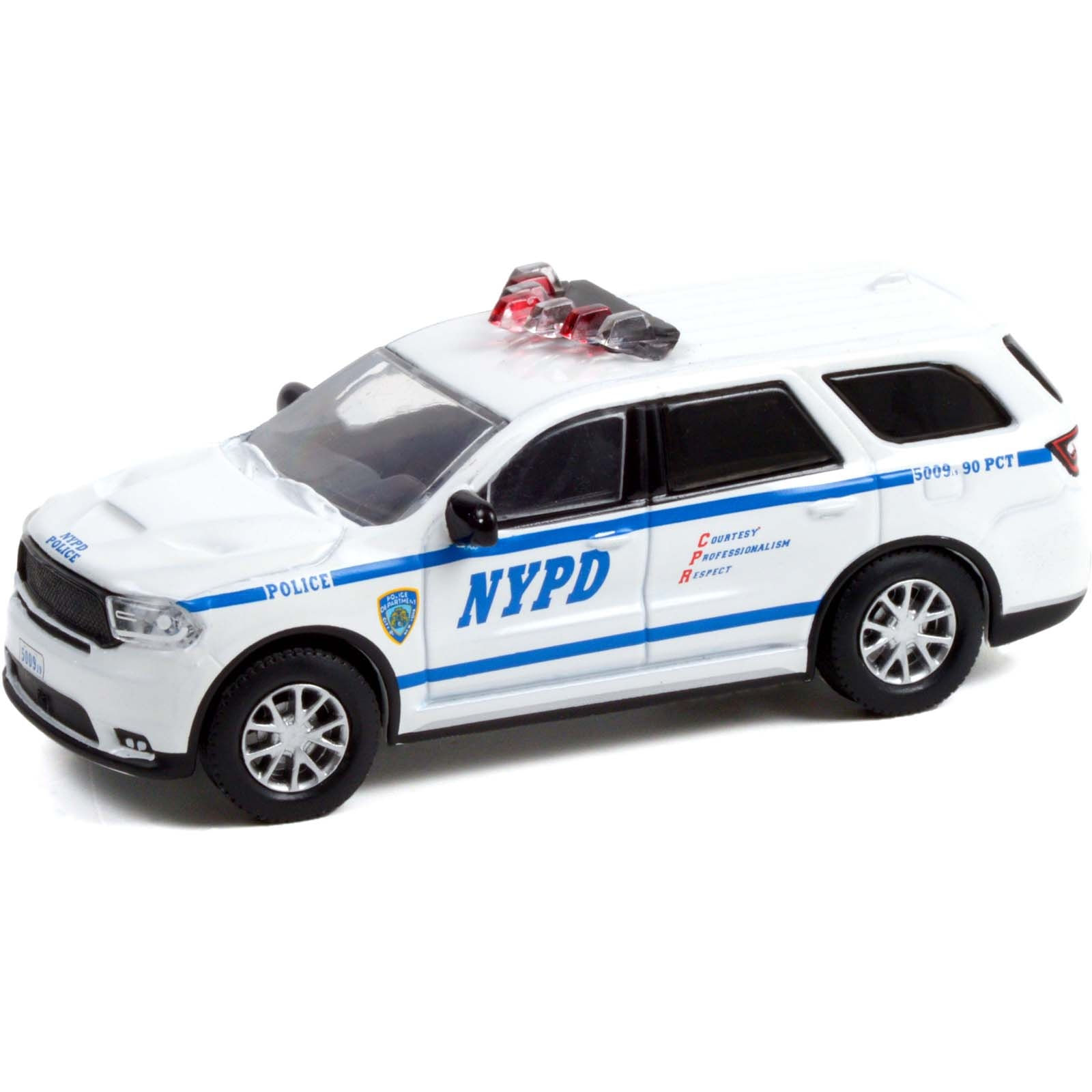 Miniatura 1:64 2019 Dodge Durango New York City Police Dept