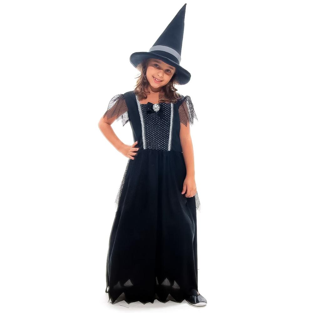 Fantasia Bruxa Halloween - Baby & Kids USA - Importados infantis